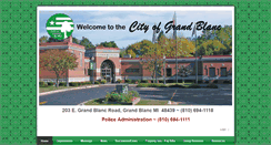 Desktop Screenshot of cityofgrandblanc.com
